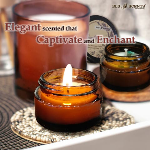 Luxurious Mini Soy Wax Scented Candle Jar