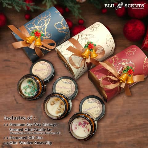 Luxurious Mini Scented Candle Christmas Gift Set