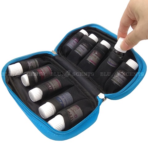 Pure Essential Oil Storage Pouch Sky Blue