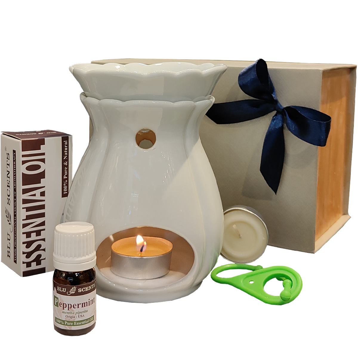 Refresh Peppermint with Tulip Burner Gift