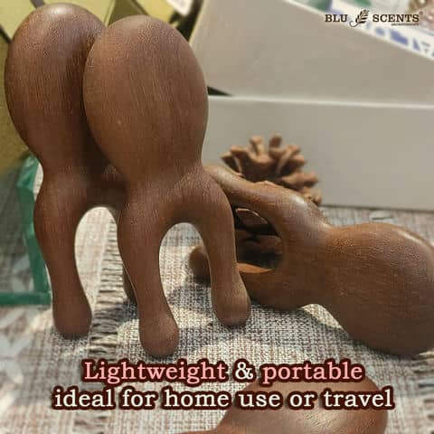 Zebrano Wood Massage Tool